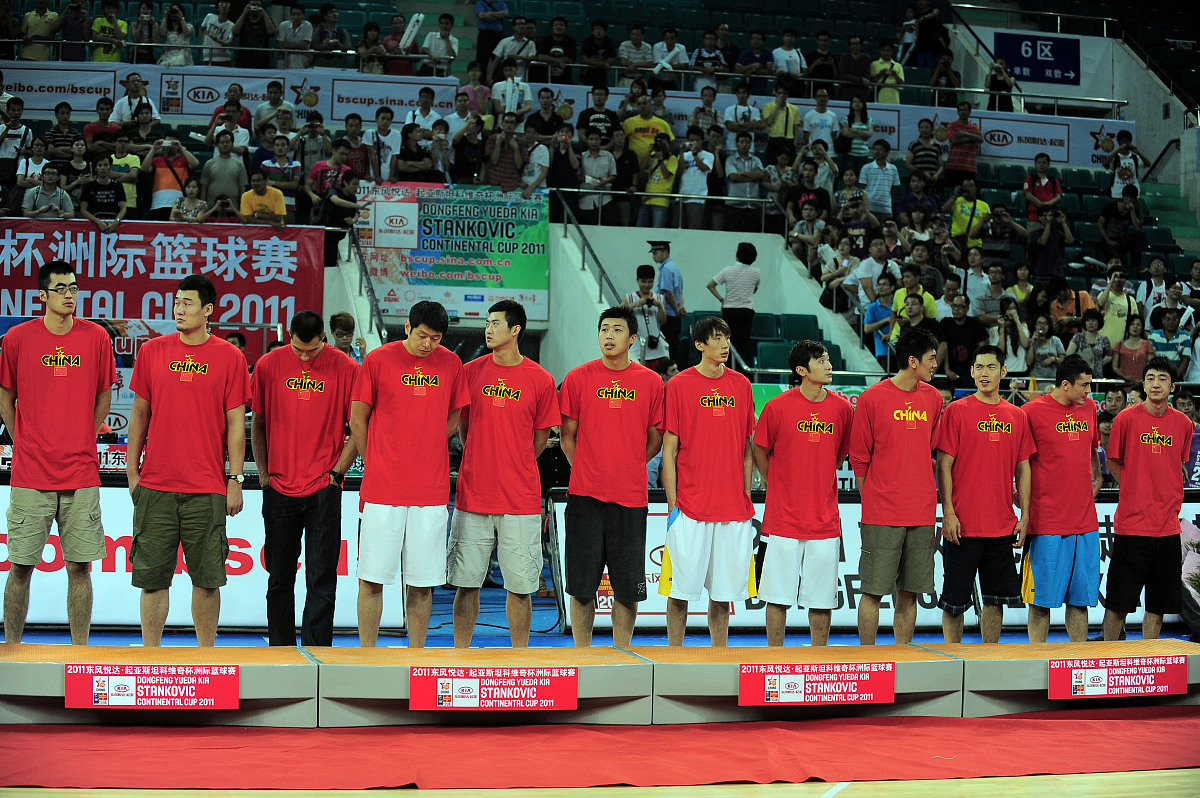 国家队在比赛中取得了辉煌的胜利